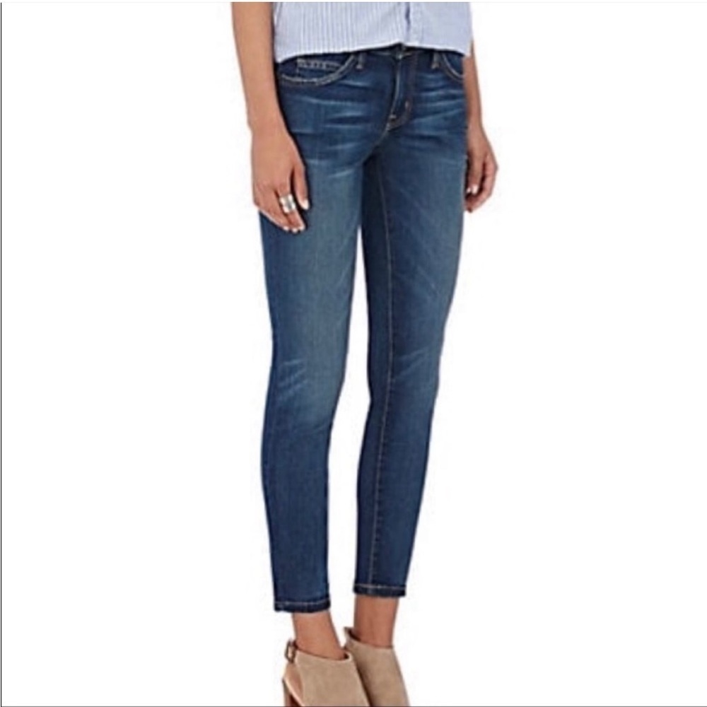 CURRENT ELLIOTT Mid Rise The Ankle Skinny In Loved Wash Size 29